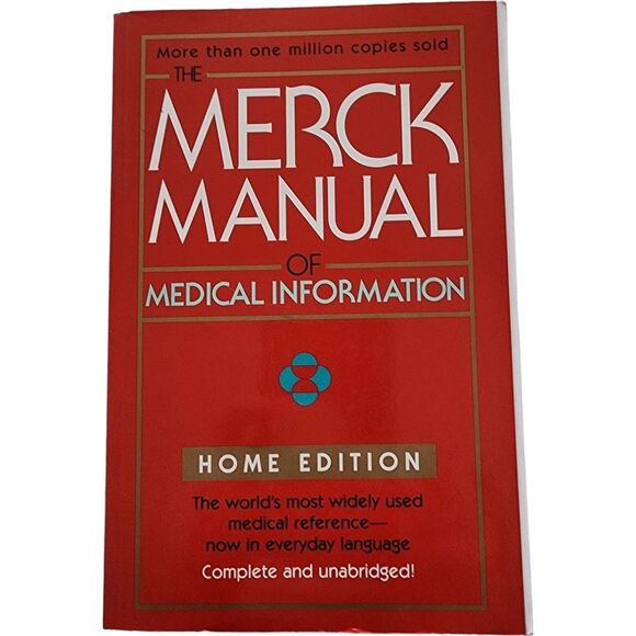 Merck Manual of Medical Information Home Edition Soft Cover - Picture 1 of 7